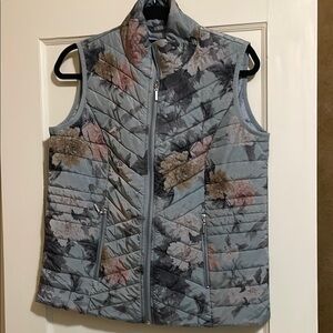 Floral Quilted Women's Vest